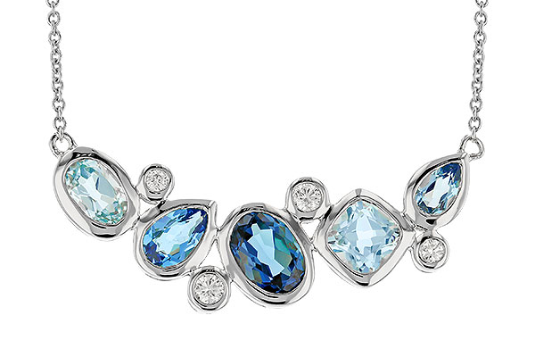 K282-97195: NECK 2.57 BLUE TOPAZ TW 2.72 TGW (18 INCHES)