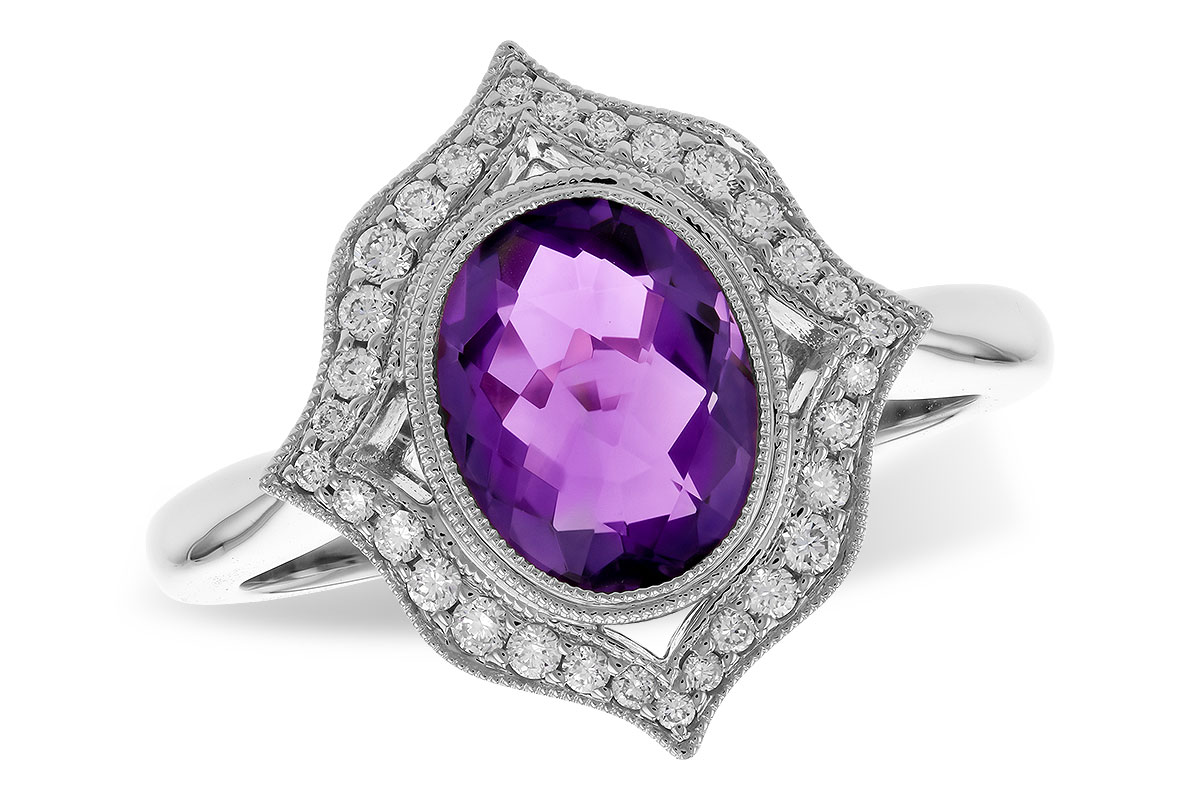 K282-98159: LDS RG 1.52 AMETHYST 1.70 TGW (9x7MM AMY)