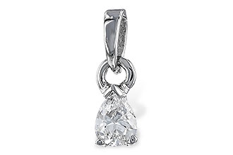 K283-84486: PENDANT .14 PEAR SHAPE