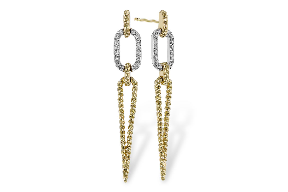 K283-84495: EARRINGS .20 TW
