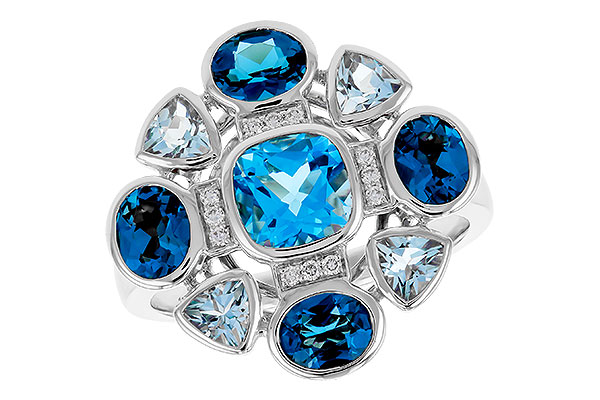K283-85377: LDS RG 3.19 TW BLUE TOPAZ 3.25 TGW