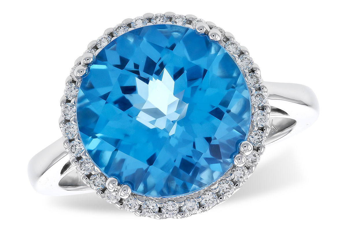 K283-85422: LDS RG 7.20 BLUE TOPAZ 7.42 TGW