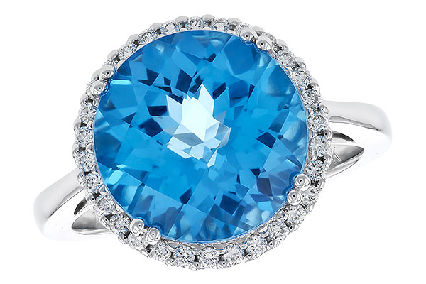 K283-85422: LDS RG 7.20 BLUE TOPAZ 7.42 TGW