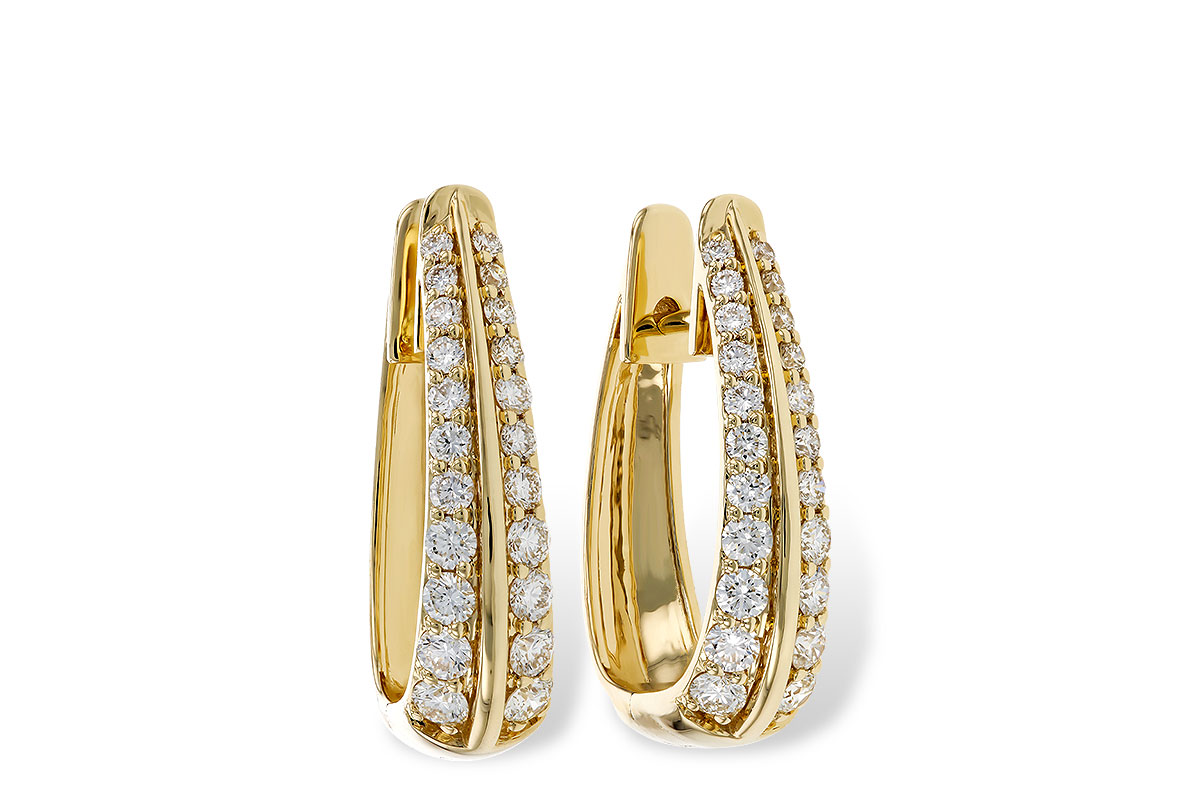 K283-85441: EARRINGS 1.00 TW