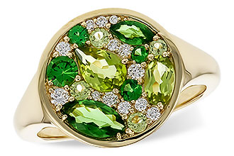 K283-86295: LDS RG 1.34 TW SEMI-PRECIOUS (TSAV, PER) 1.50 TGW