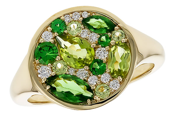 K283-86295: LDS RG 1.34 TW SEMI-PRECIOUS (TSAV, PER) 1.50 TGW
