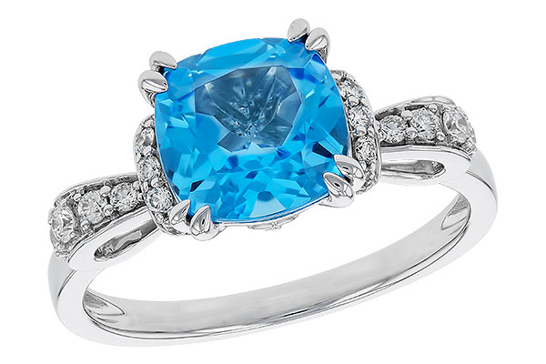 K283-86341: LDS RG 2.48 BLUE TOPAZ 2.70 TGW (8MM BT)
