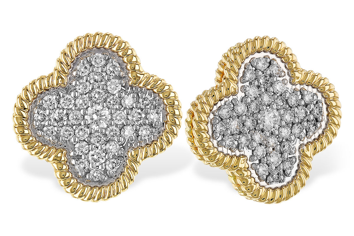 K283-87241: EARRINGS .50 TW