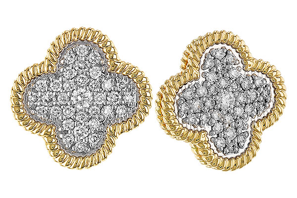 K283-87241: EARRINGS .50 TW