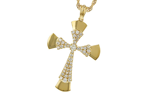 K283-89041: NECKLACE .36 TW