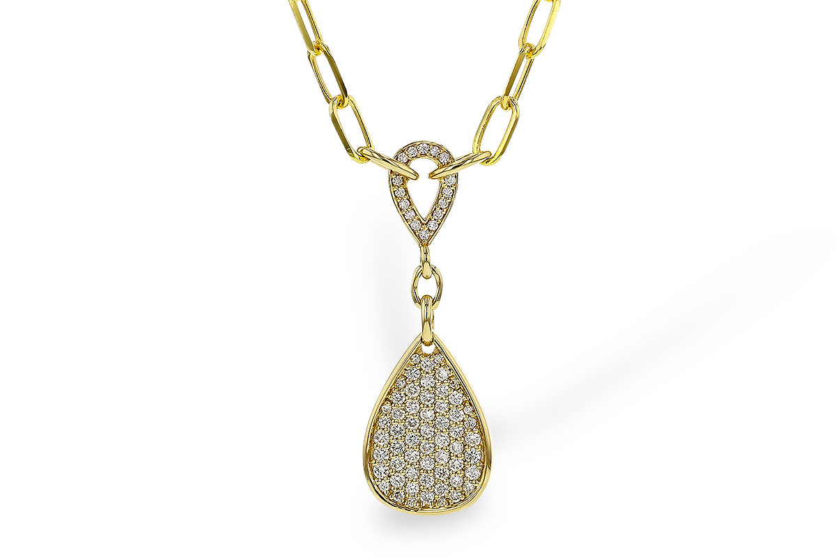 K283-89941: NECKLACE .66 TW (17")