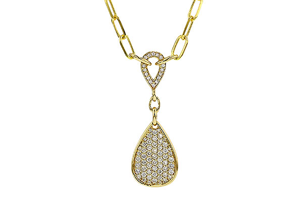 K283-89941: NECKLACE .66 TW (17")