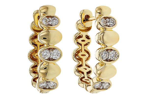 K283-90895: EARRINGS .36 TW
