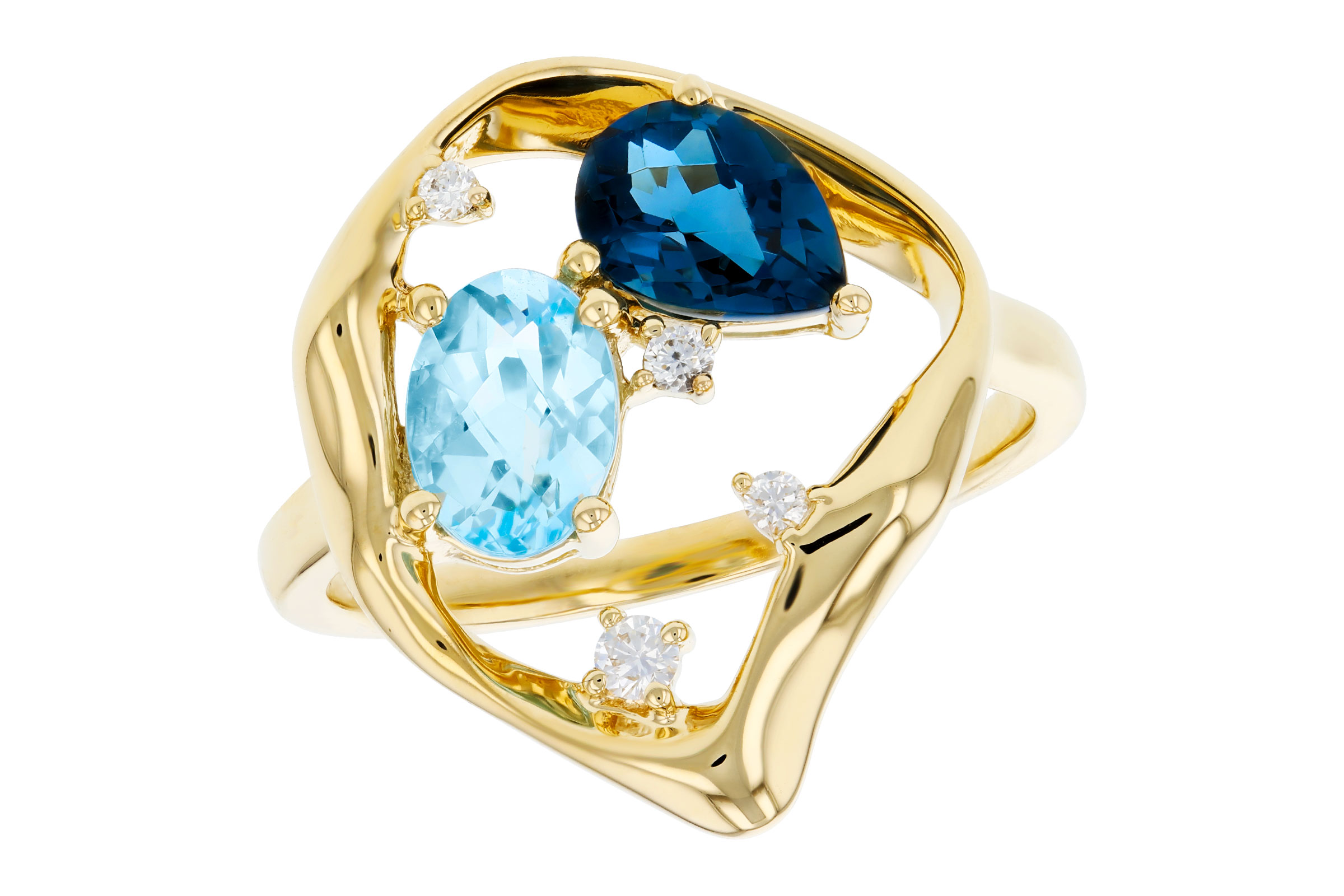 K284-76286: LDS RG 1.60 TW BLUE TOPAZ 1.67 TGW (7x5MM BT)