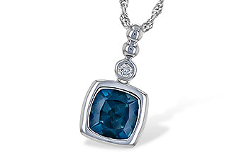 L199-30831: NECK 1.50 LONDON BLUE TOPAZ 1.54 TGW