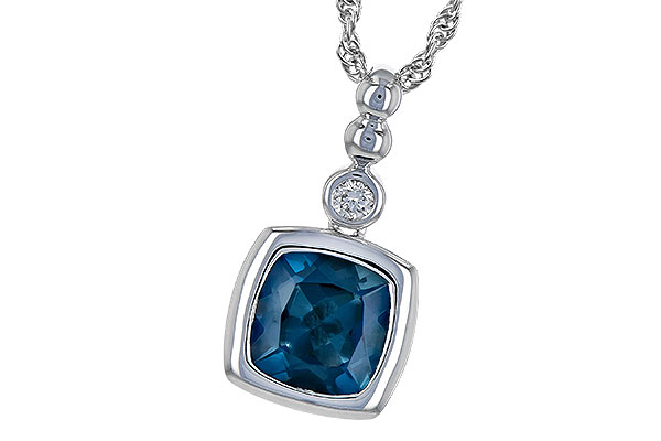 L199-30831: NECK 1.50 LONDON BLUE TOPAZ 1.54 TGW