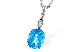 L199-35450: NECK 2.84 BLUE TOPAZ 2.87 TGW (10x8MM BT)