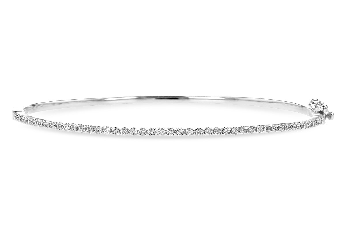 L199-36350: BANGLE BRACELET .50 TW