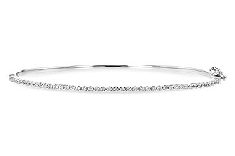 L199-36350: BANGLE BRACELET .50 TW