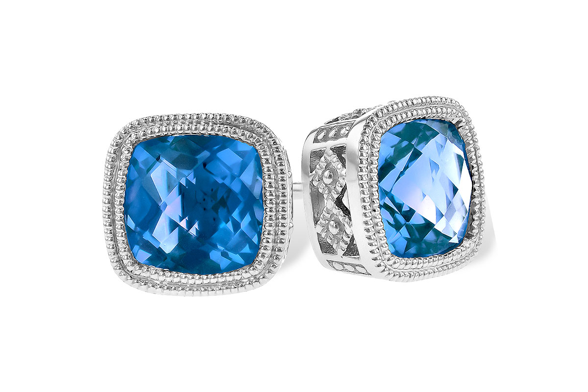 L282-01731: EARR 2.20 TW BLUE TOPAZ