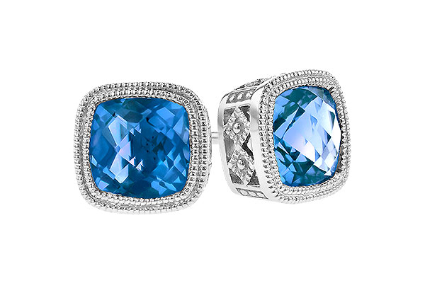 L282-01731: EARR 2.20 TW BLUE TOPAZ