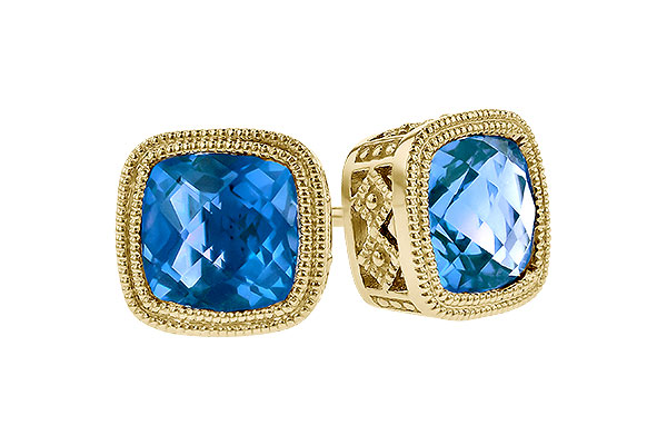 L282-01731: EARR 2.20 TW BLUE TOPAZ