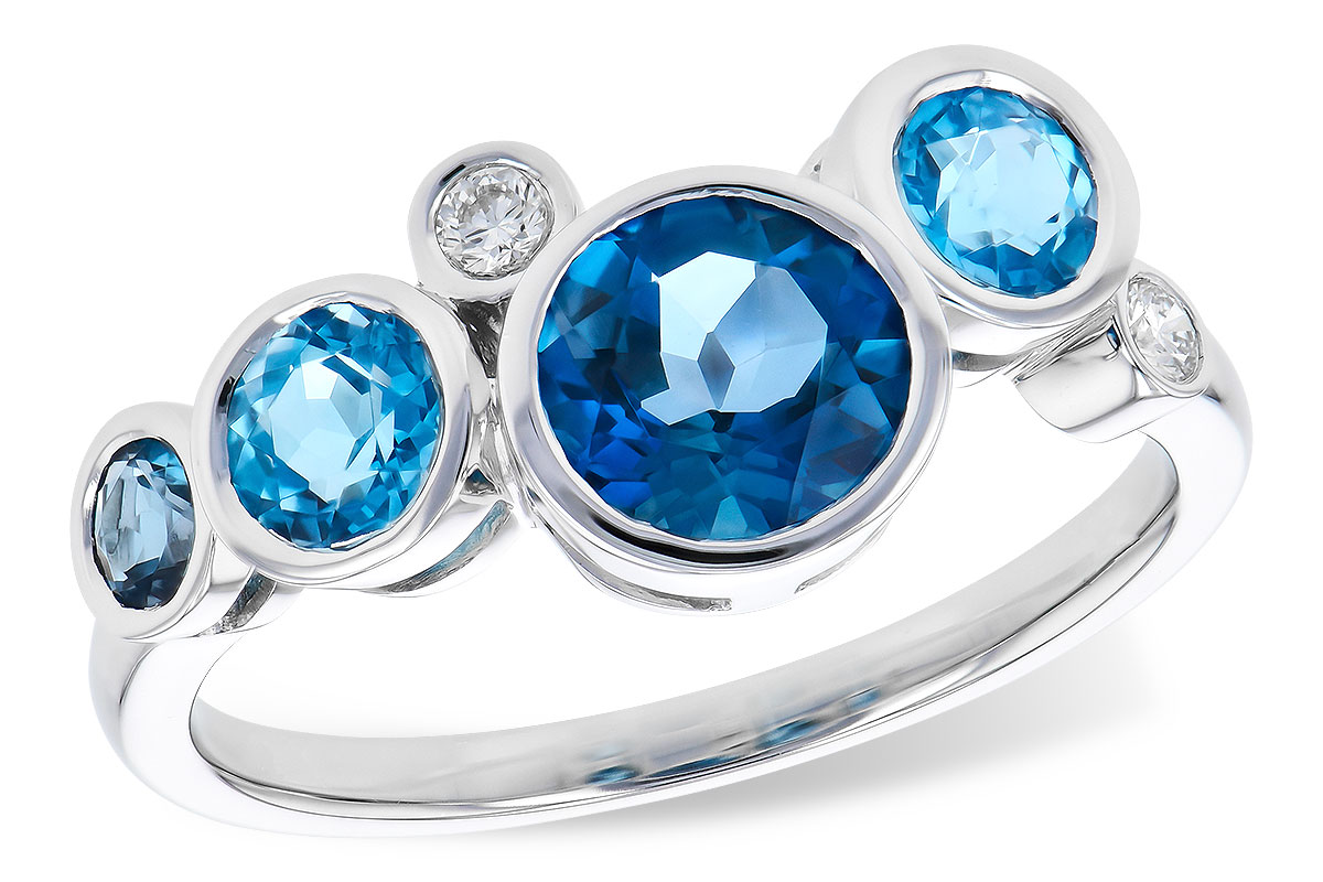 L282-07250: LDS RG 1.40 TW BLUE TOPAZ 1.45 TGW