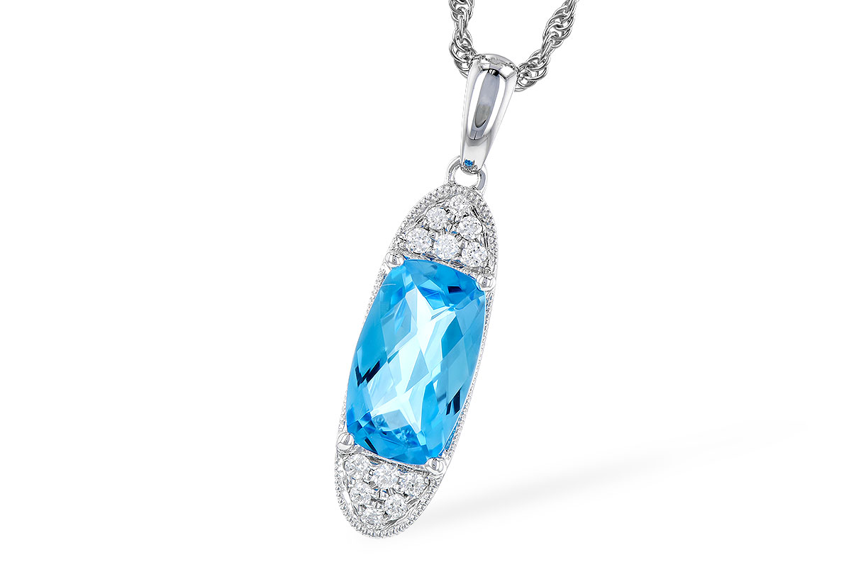 L282-91759: NECK 2.02 BLUE TOPAZ 2.12 TGW