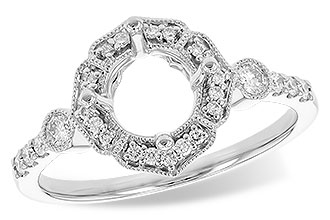 L282-91795: LDS SEMI DIA RG .22 TW