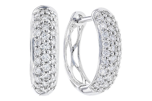 L282-94495: EARRINGS .50 TW