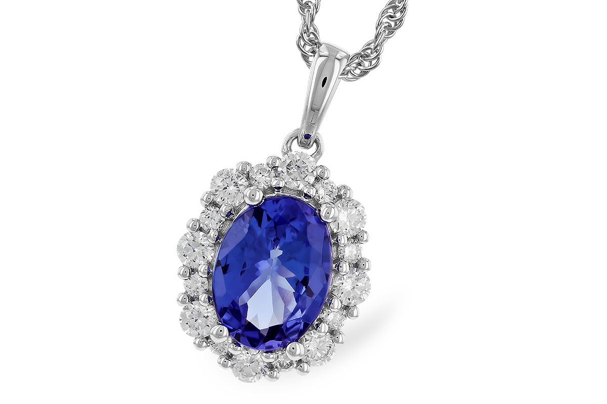 L282-95450: NECK 1.02 TANZANITE 1.32 TGW (8x6 OVAL)