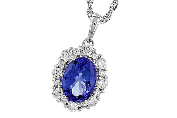 L282-95450: NECK 1.02 TANZANITE 1.32 TGW (8x6 OVAL)