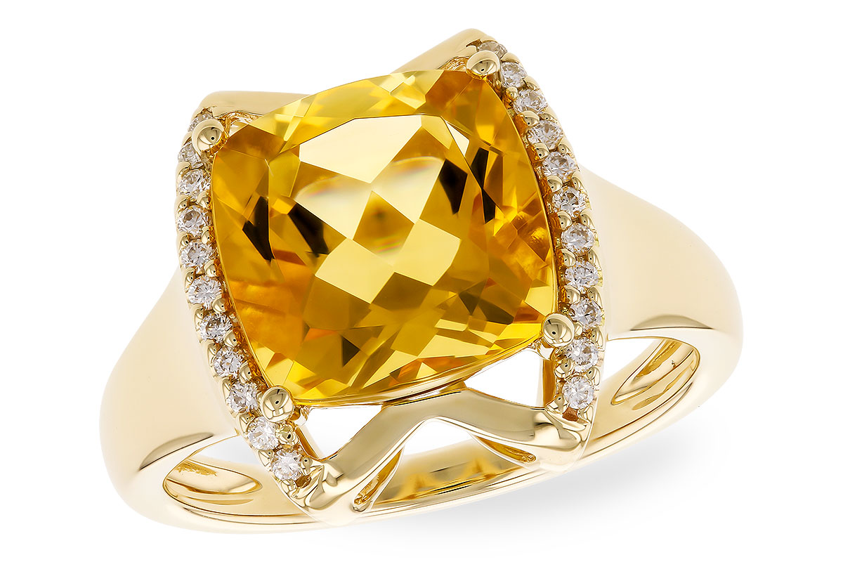 L282-96359: LDS RG 3.74 CITRINE 3.85 TGW (10MM CIT)