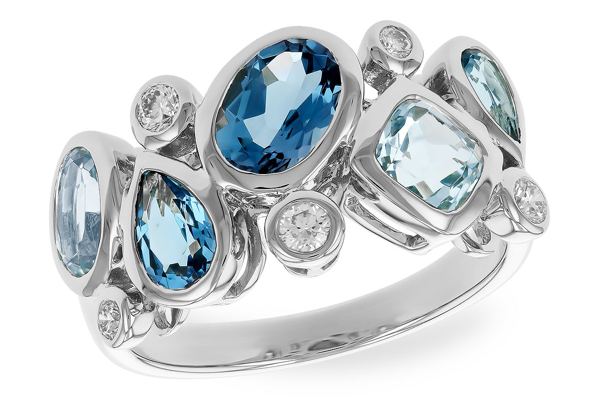 L282-97186: LDS RG 2.57 BLUE TOPAZ TW 2.75 TGW