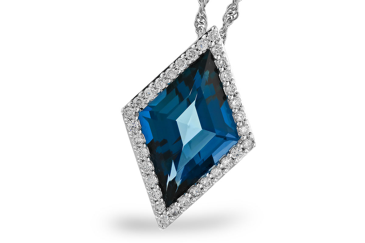 L282-98159: NECK 3.04 LONDON BLUE TOPAZ 3.20 TGW