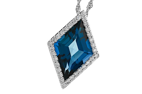 L282-98159: NECK 3.04 LONDON BLUE TOPAZ 3.20 TGW