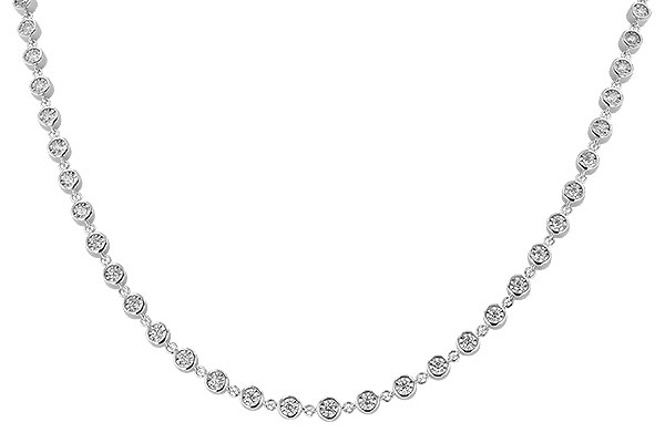 L283-82695: NECKLACE 3.40 TW (18")