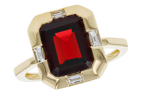 L283-86331: LDS RG 3.65 GARNET 3.82 TGW (10x8MM GAR)