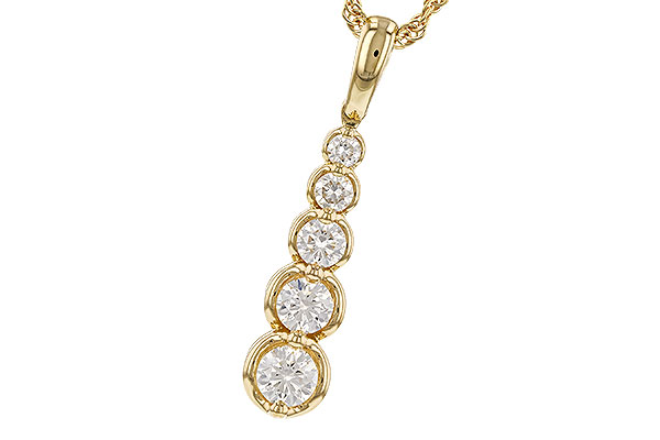 L283-88131: NECKLACE .50 TW