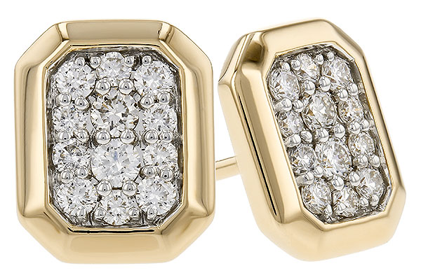 L283-89022: EARRINGS .38 TW