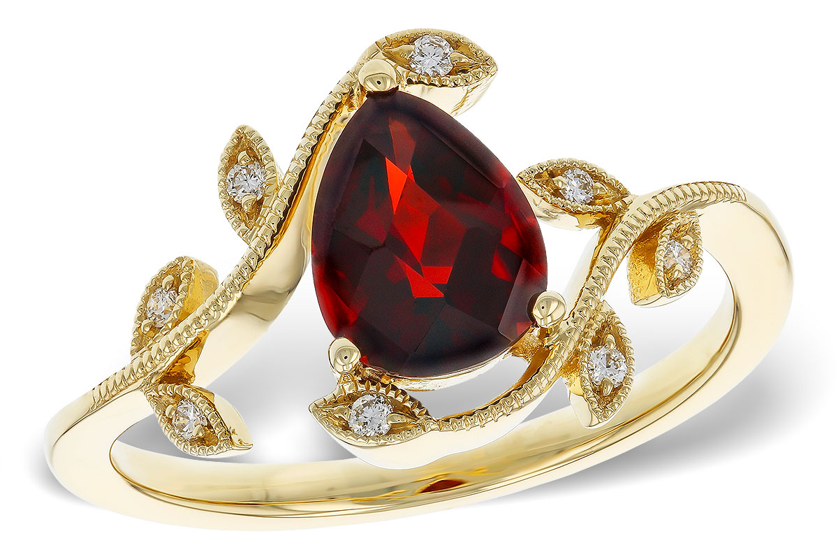 L283-89031: LDS RG 1.34 GARNET 1.40 TGW (8x6MM GAR)