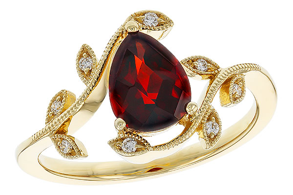 L283-89031: LDS RG 1.34 GARNET 1.40 TGW (8x6MM GAR)