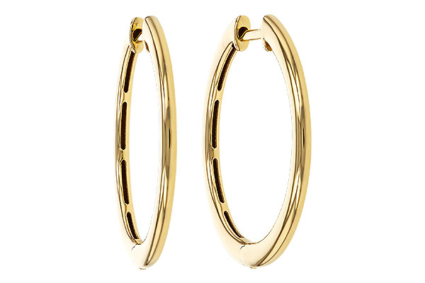 L283-89931: GOLD EARRINGS (24MM)