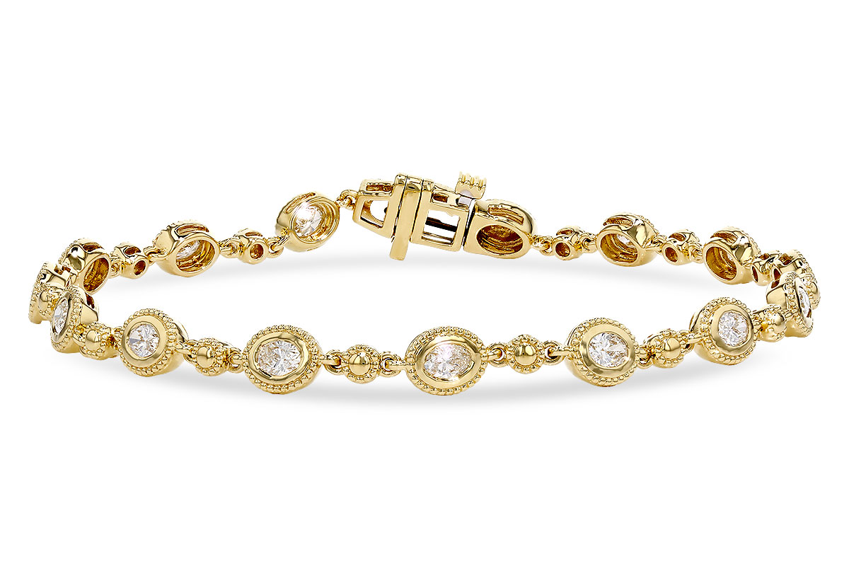 L283-89986: BRACELET 1.25 TW OVAL DIAS (7")