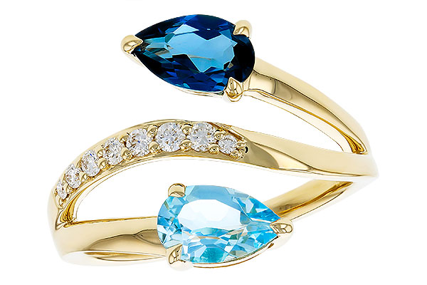 L284-73577: LDS RG 3.56 TW BLUE TOPAZ 3.70 TGW (8x5MM BT)