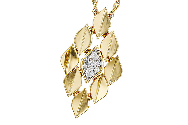 L284-73604: NECKLACE .15 TW