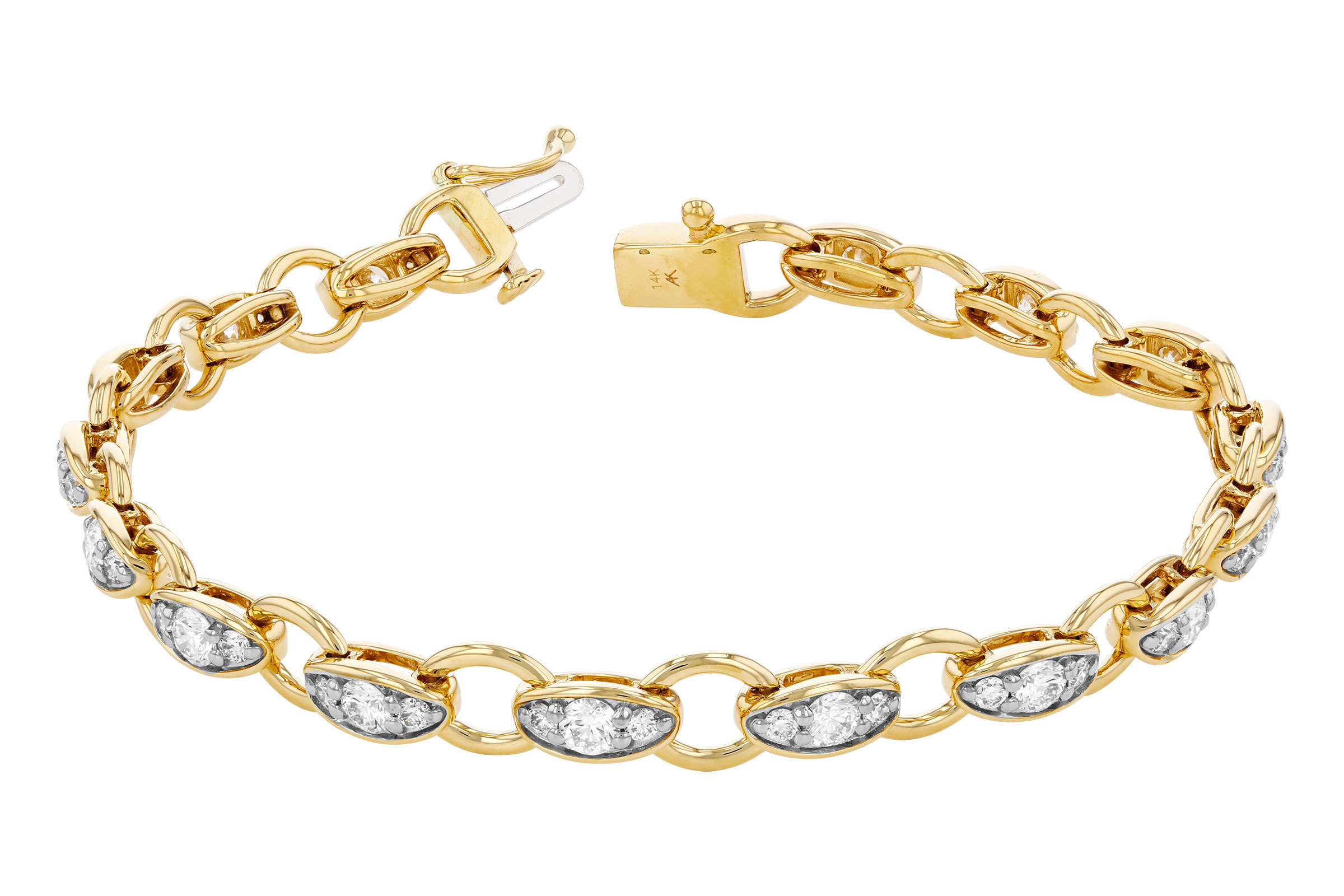 L284-74531: BRACELET 2.20 TW (7")
