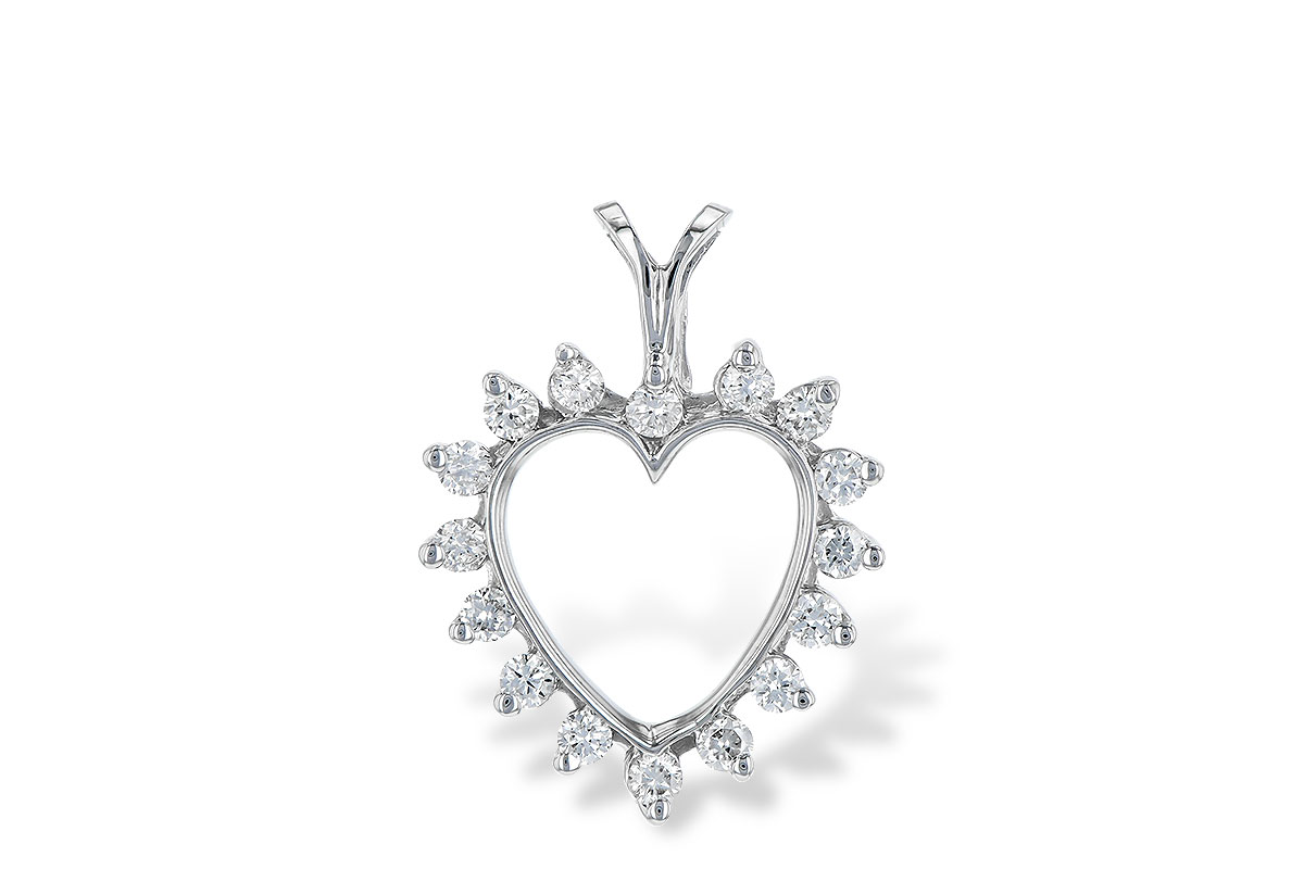 M015-67259: HEART PENDANT .23 TW