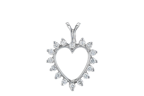 M015-67259: HEART PENDANT .23 TW