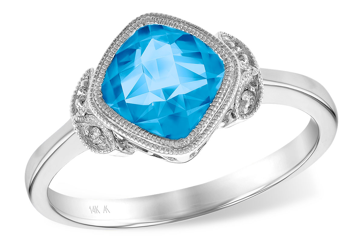 M195-70859: LDS RG 1.63 BLUE TOPAZ 1.65 TGW